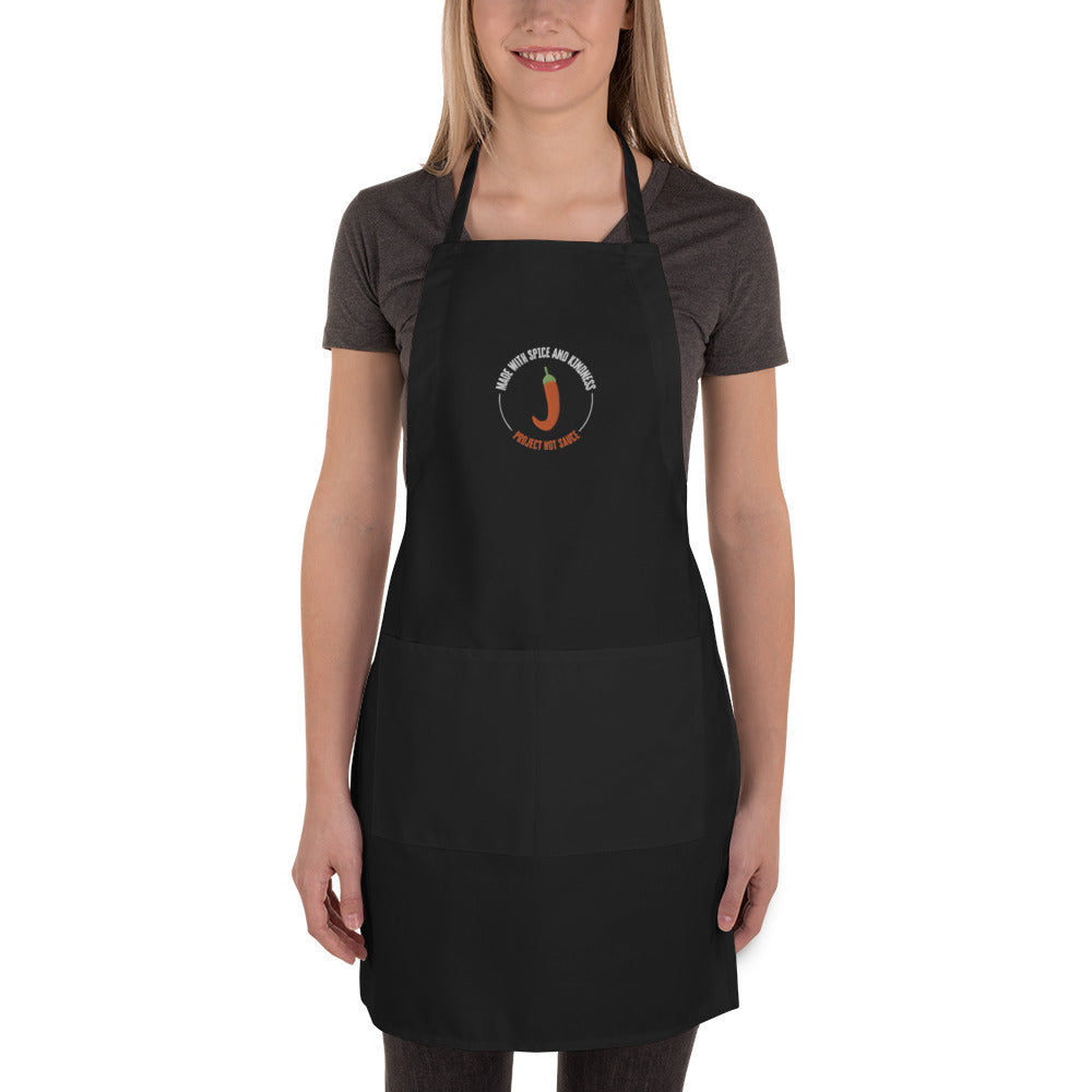 Chili Pepper Embroidered Apron – Project Hot Sauce