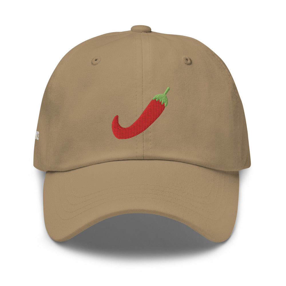 Embroidered Chili Pepper Hat
